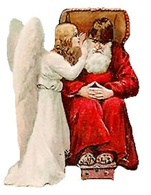 Engel beim Nikolaus